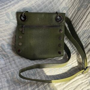 Hammitt Olive Textured Crossbody Bag